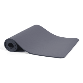 Only Supports Self Pickup  Yoga Mat, 1-2 Inch Ultra-thick High-density Practice Mat With Straps, Suitable For All Kinds Of Yoga Practice, A Varie (Option: Graphite)